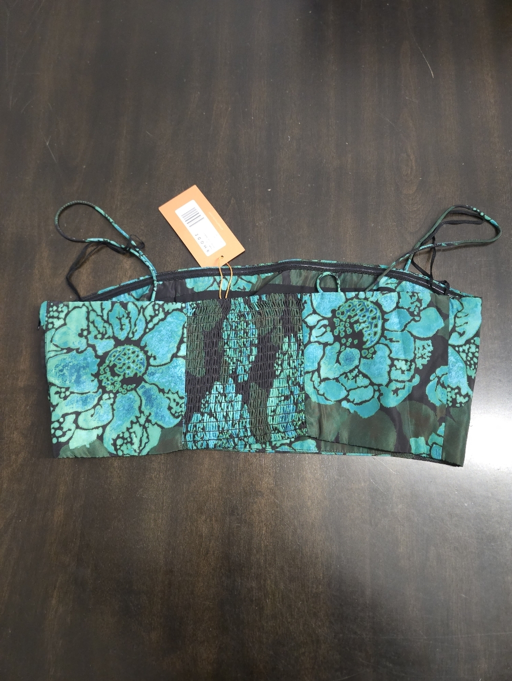 NWT new RHODE Penny Top in Bahia Fleur Grande large - Picture 10 of 12